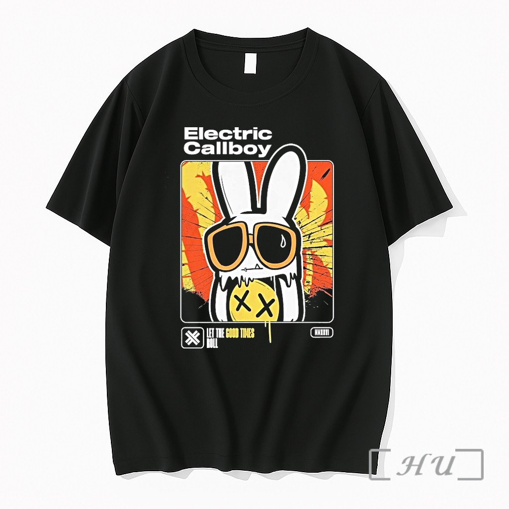 Officials Electric Callboy Let The Good Times Roll Melting Bunny Premium T Shirts Sweater Hoodie