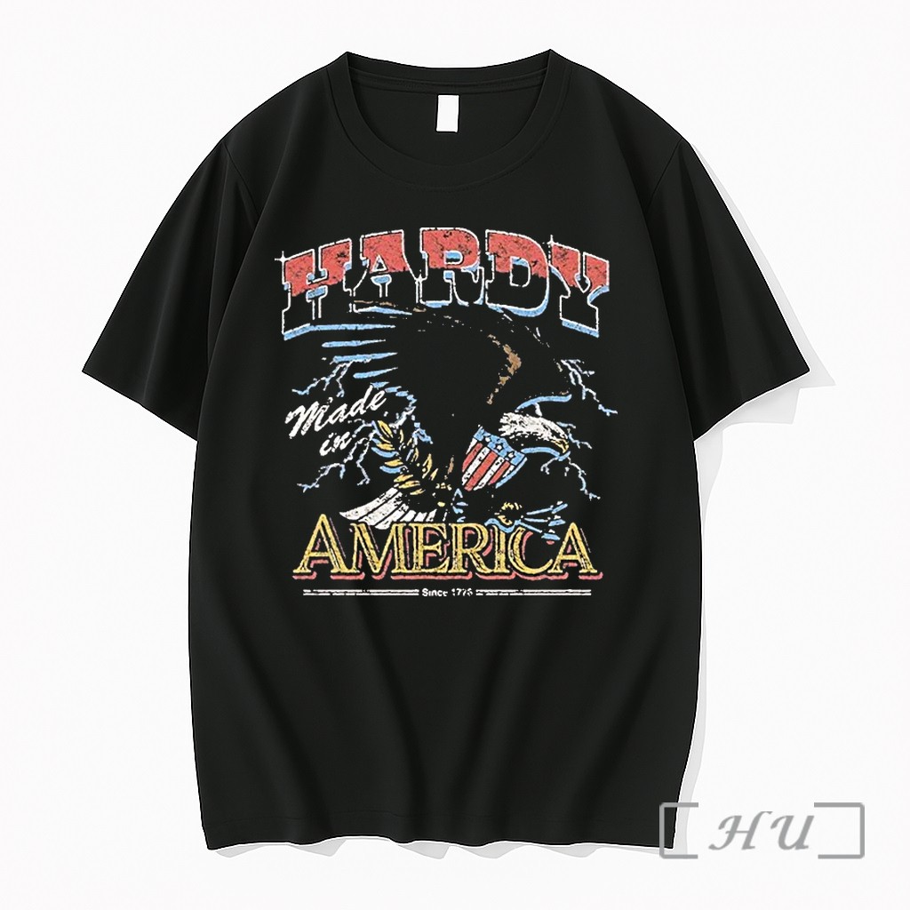 Officials Hardy Made In America Since 1776 Eagle Premium T Shirts Sweater Hoodie