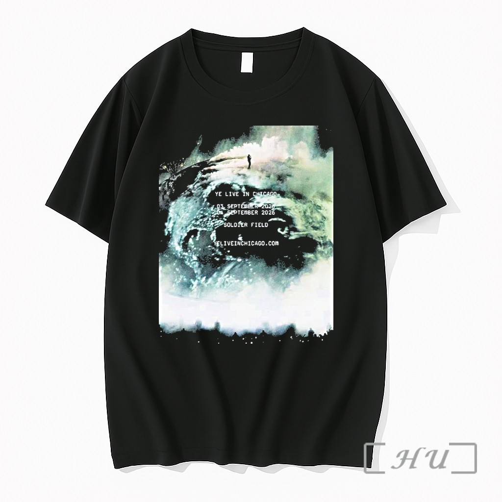 Officials Kanye West Ye Live In Chicago On 3 And 4 September 2026 At Soldier Field Premium T Shirts Sweater Hoodie