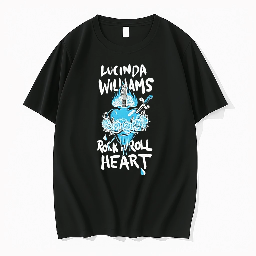 Officials Lucinda Williams Rock N Roll Heart Premium T Shirt Sweatshirt Hoodie
