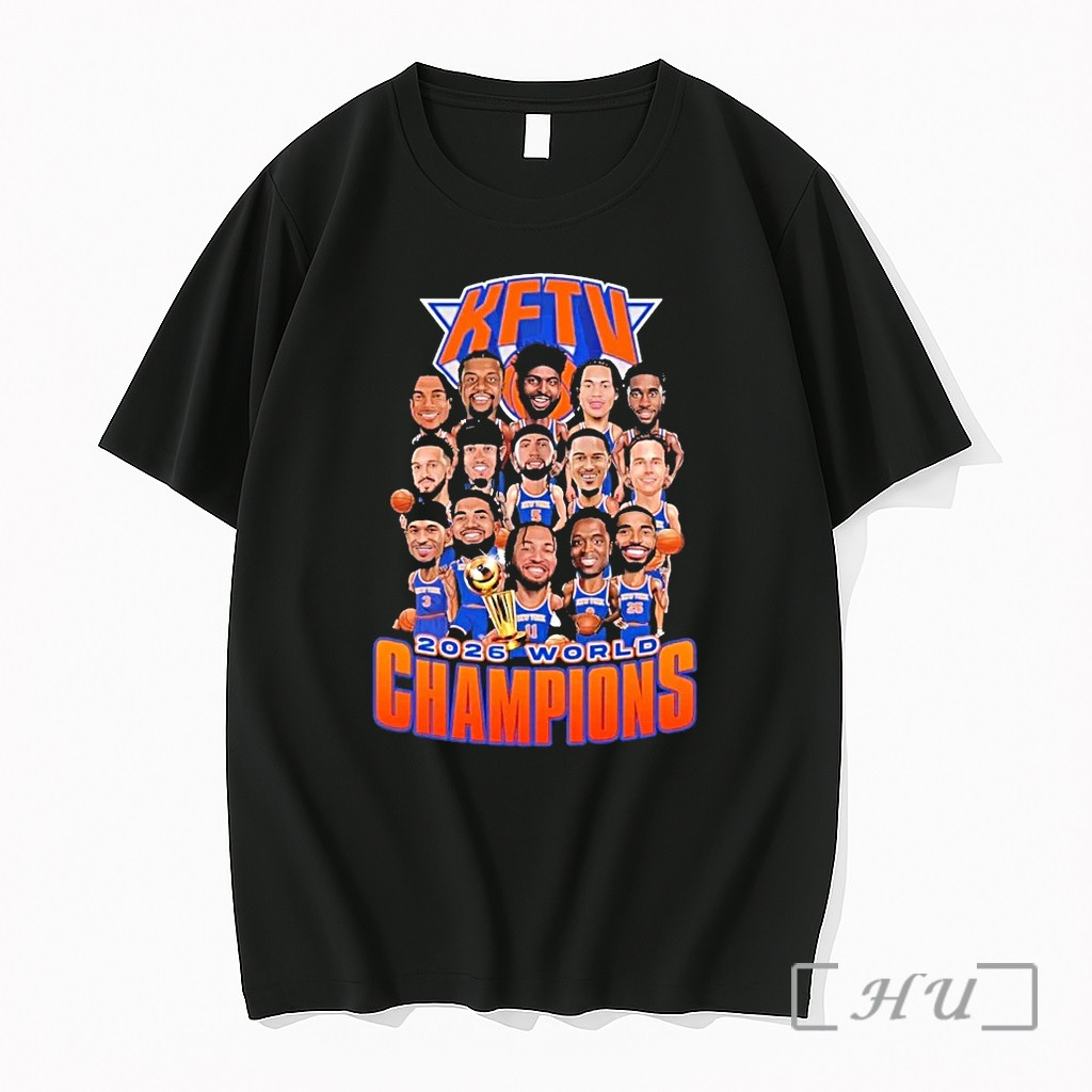 Officials New York Knicks Kftv 2026 World Champions Premium T Shirts Sweater Hoodie