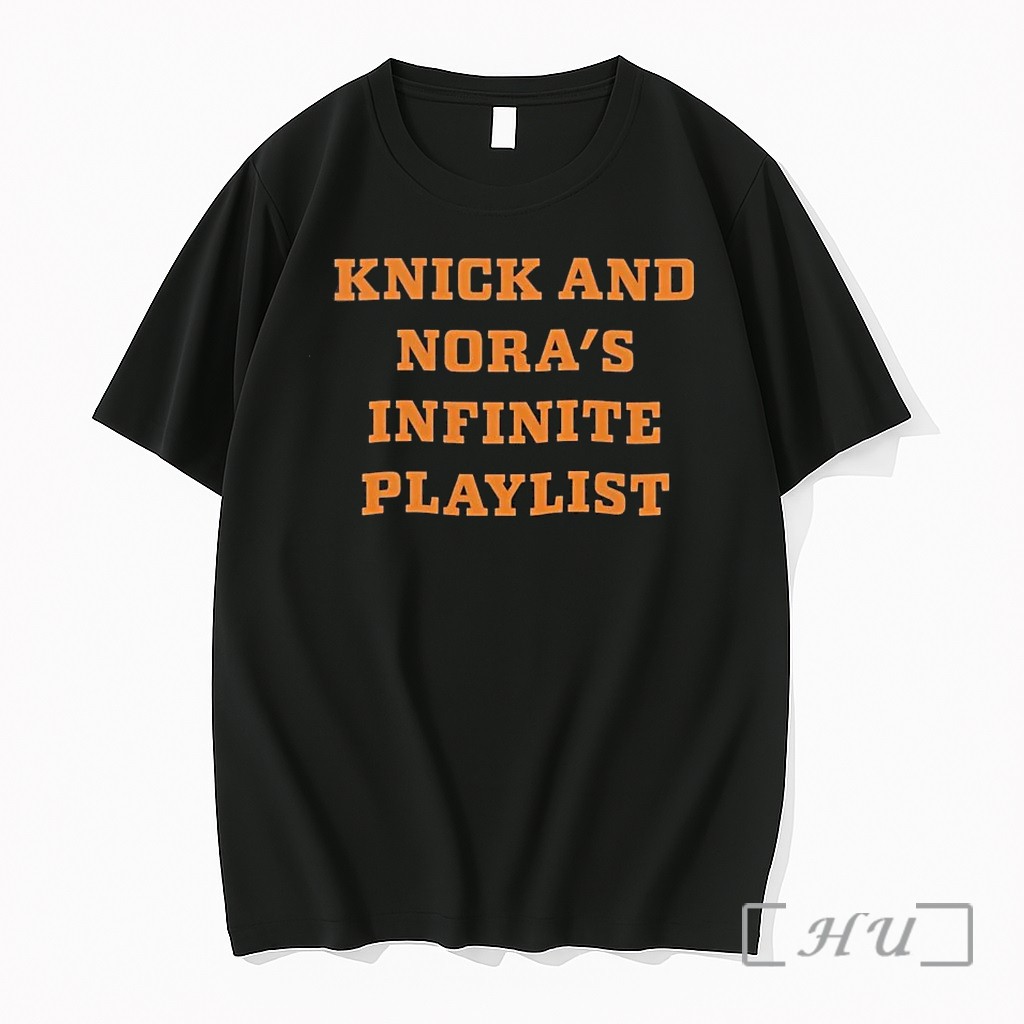 Officials New York Knicks Nick And Noras Infinite Playlist Premium T Shirts Sweater Hoodie