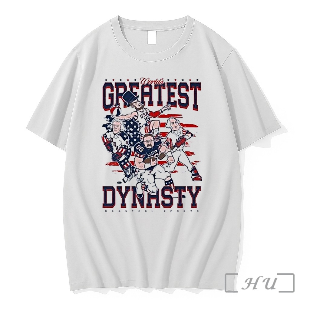 Officials Usa Worlds Greatest Dynasty 4th Of July Premium T Shirts Sweater Hoodie