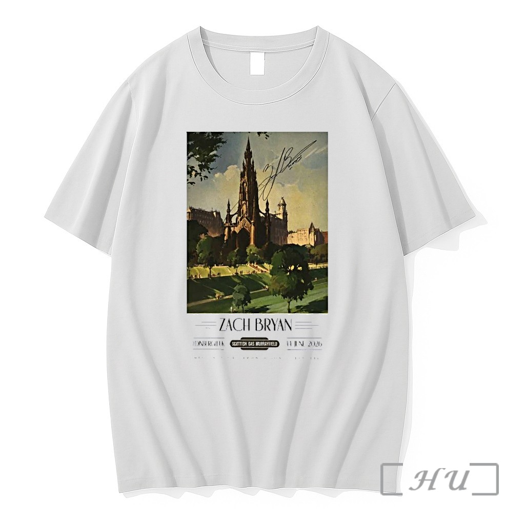 Officials Zach Bryan Scottish Gas Murrayfield 06 14 2026 Edinburgh Uk Shirts Premium T Shirts Sweater Hoodie