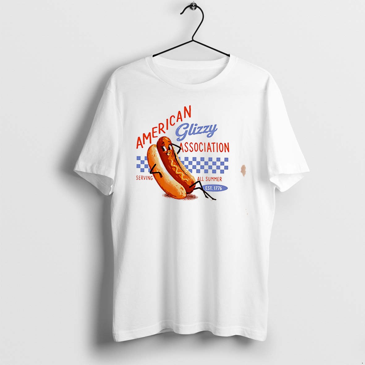 Original American Glizzy Association Serving All Summer Tee Tshirts
