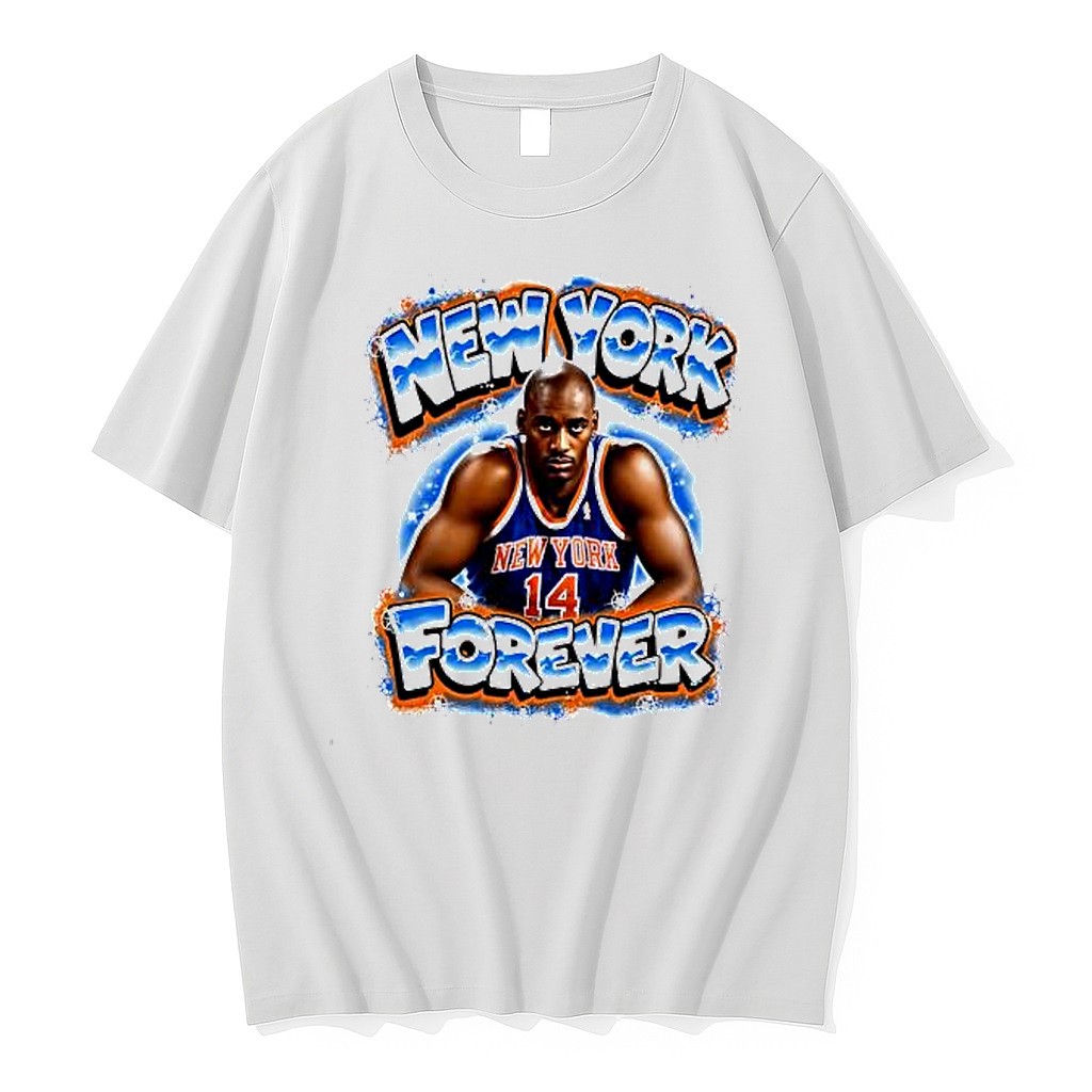 Original Anthony Mason New York Knicks Nba New York Forever Tshirts
