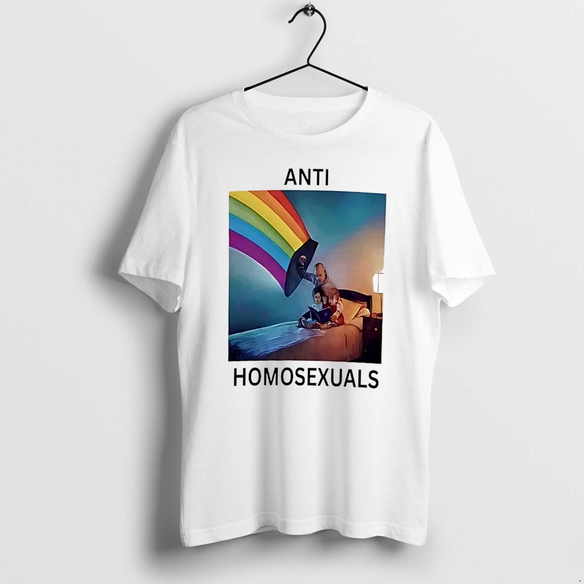 Original Anti Homosexuals Pride Rainbow Tee Tshirts