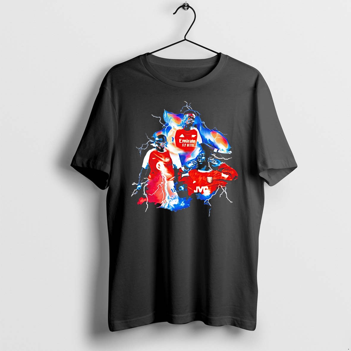 Original Arsenal Bukayo Saka And Thierry Henry Graphic Tee Tshirts