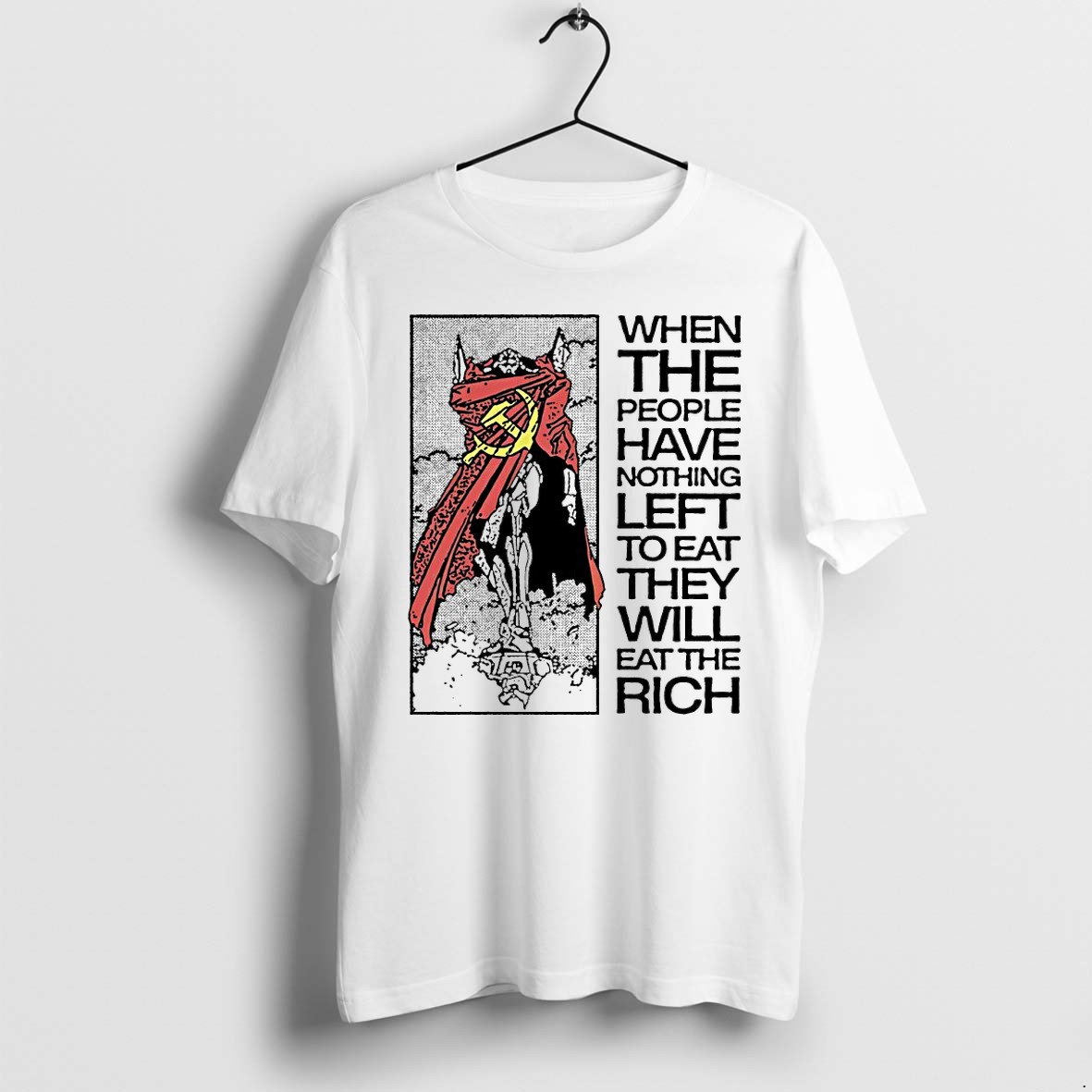 Original Asuka Langley Soryu When The People Have Nothing Left To Eat They Will Eat The Rich Tshirts
