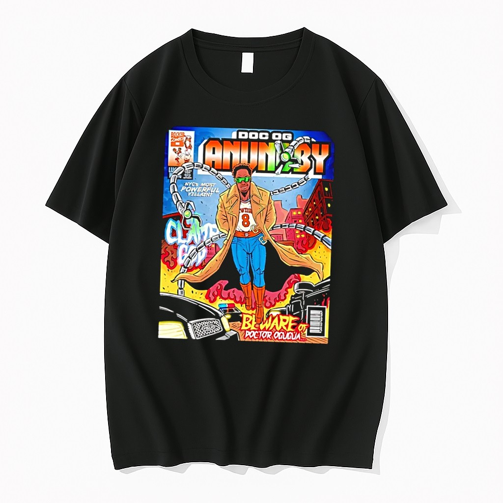 Original Bocker Comics Doc Og Anunoby Nyc Most Powerful Villain Beware Of Doctor Ogugua Black Tshirts