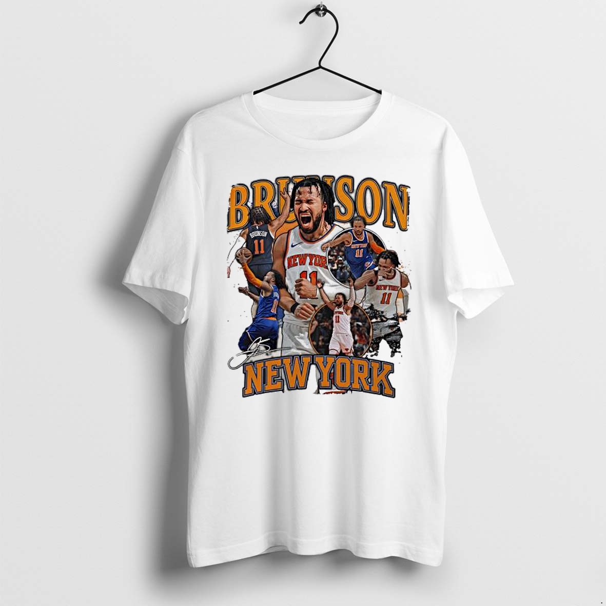 Original Brunson New York Jalen Brunson New York Knicks Signature Tshirts