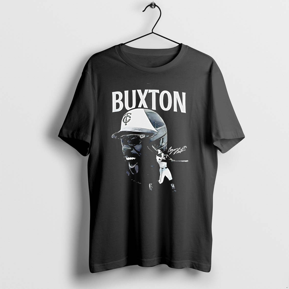 Original Byron Buxton Minnesota Twins Baseball Graphic Signature Tshirts