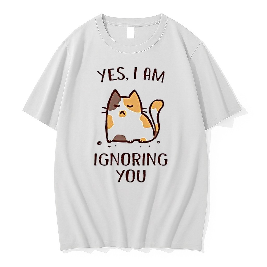Original Calico Cat Yes I Am Ignoring You Tshirts