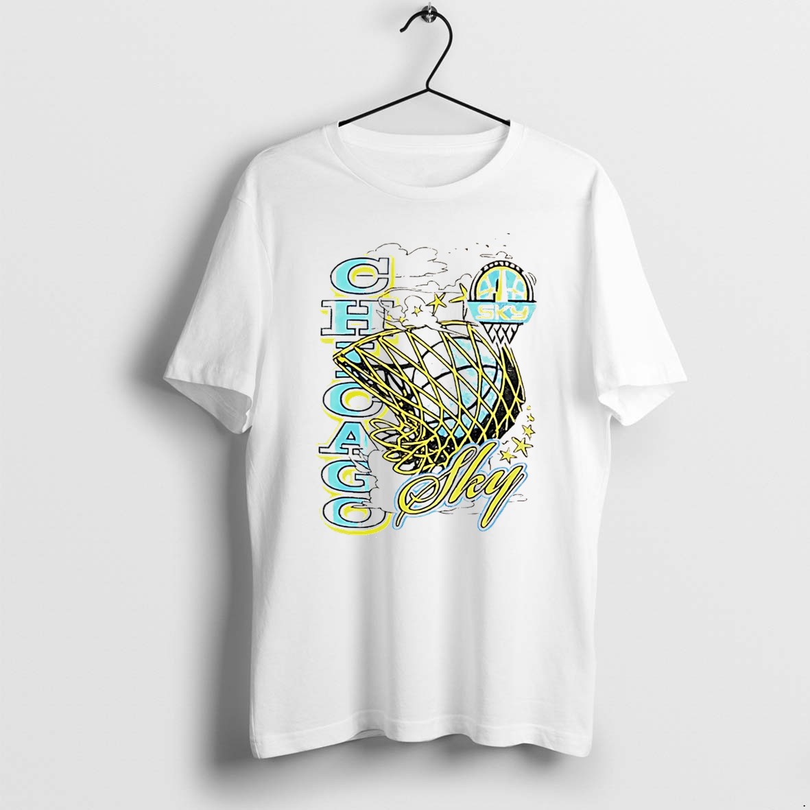 Original Chicago Sky Picture Collage Tee Tshirts