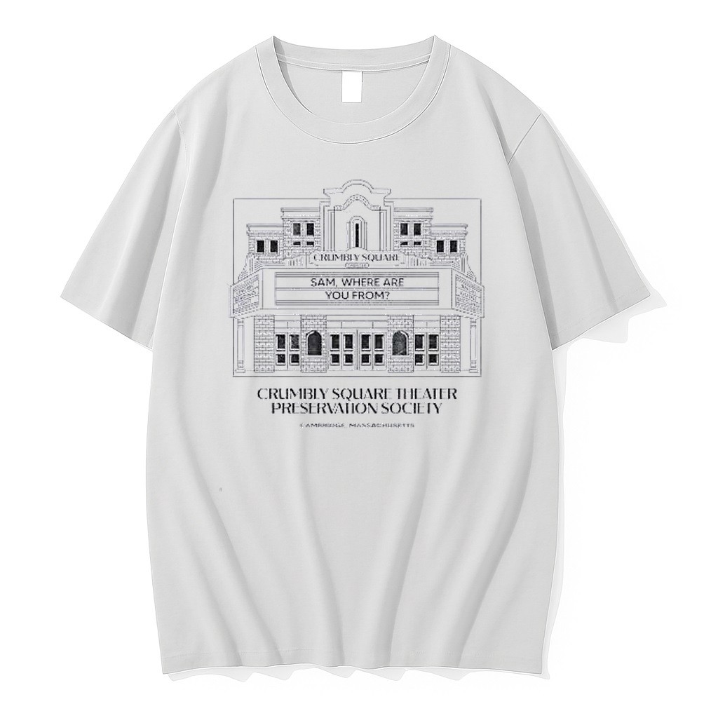 Original Crumbly Square Theater Preservation Society Tshirts