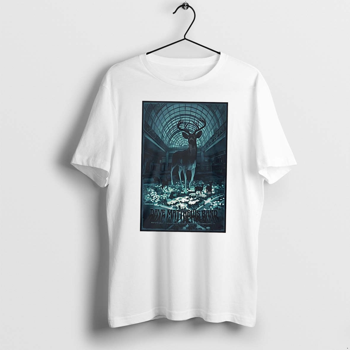 Original Dave Matthews Band May 8 2026 In The Woodlands Tx Tee Tshirts