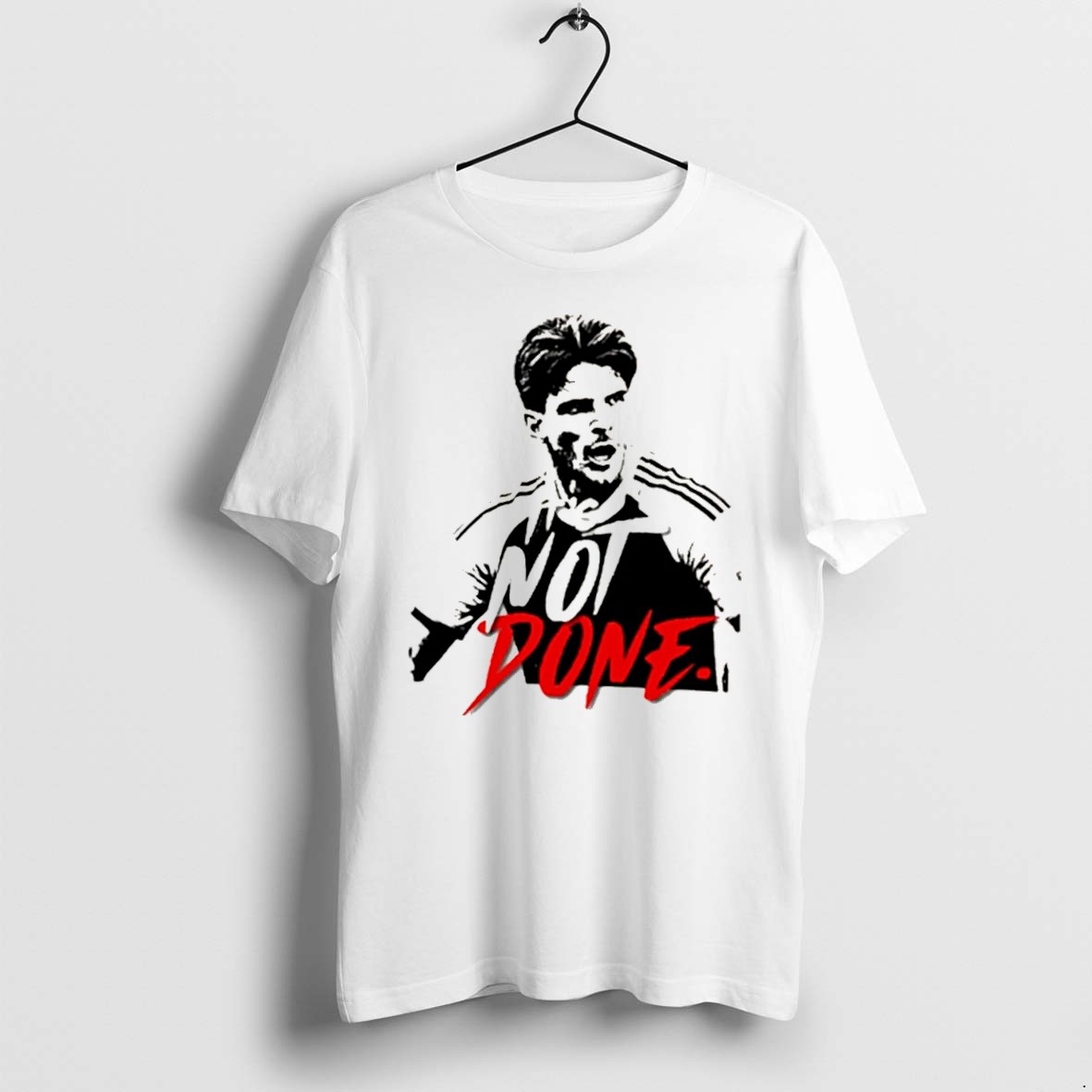 Original Declan Rice Its Not Done Vintage Tee Tshirts