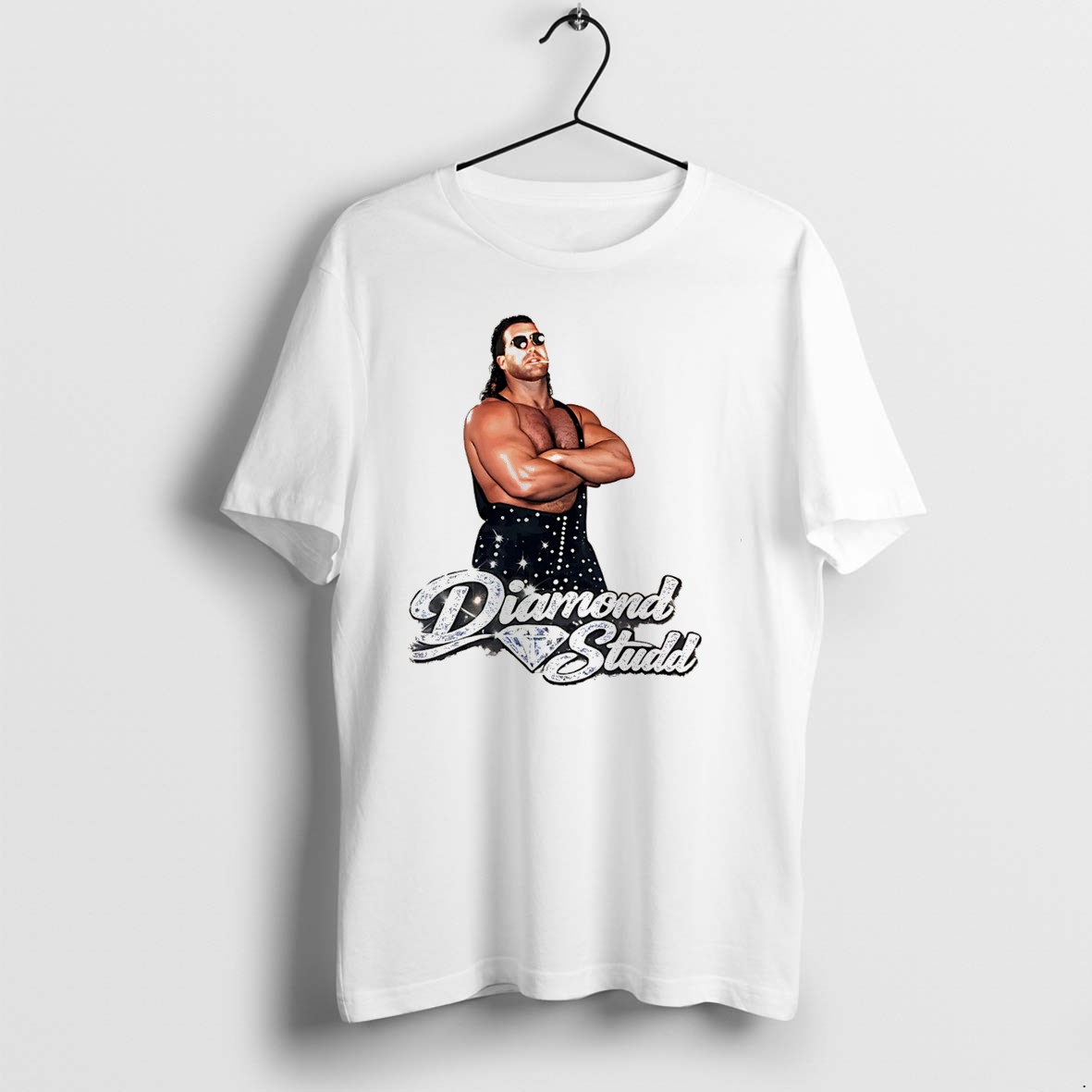 Original Diamond Studd Pro Wrestling Graphic Tee Tshirts