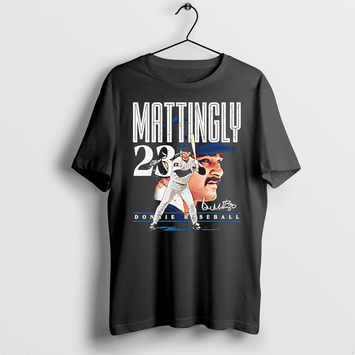 Original Don Mattingly New York Yankees Mlb 23 Donnie Baseball Signature Tshirts