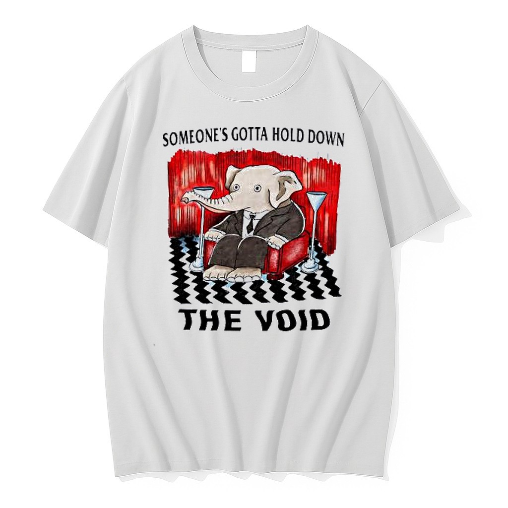 Original Elephant In Red Room Twin Peaks Someones Gotta Hold Down The Void Tshirts