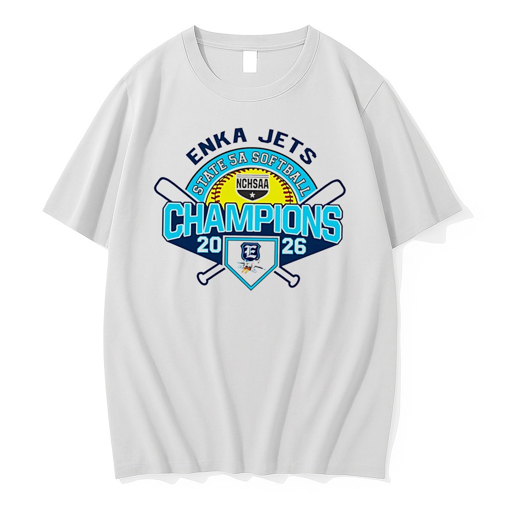 Original Enka Jets 2026 Nchsaa State 5a Softball Champions Tee Tshirts