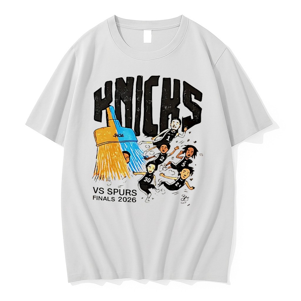 Original Finals Clean Sweep Knicks Vs Spurs 2026 Tee Tshirts