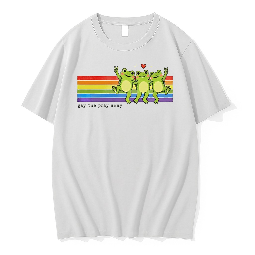 Original Frogs Rainbow Gay The Pray Away Pride Month Tshirts