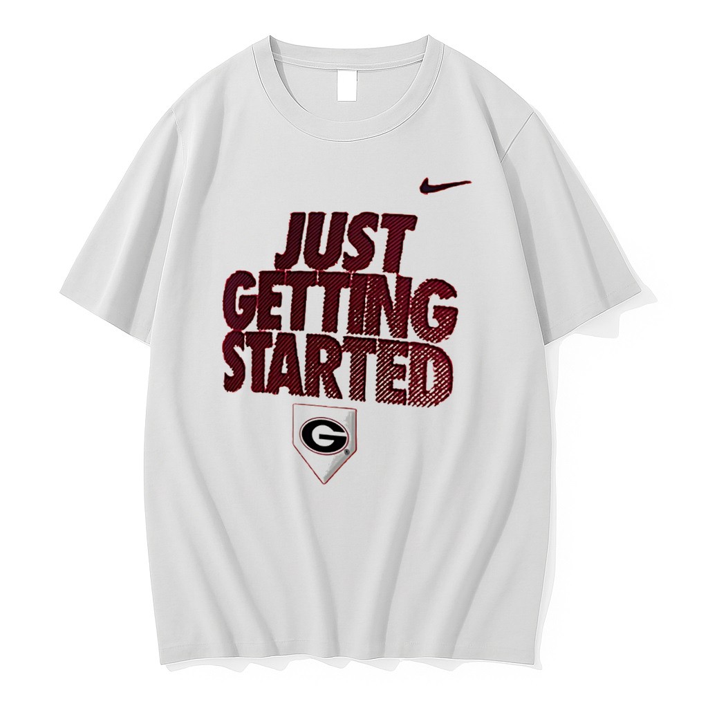 Original Georgia Bulldogs Baseball Just Getting Started 2026 Tee Tshirts