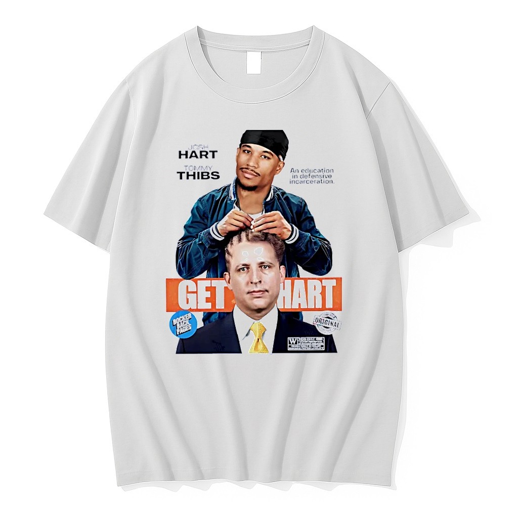 Original Get Hart Josh Tommy Thibs Defensive Incarceration White Tshirts