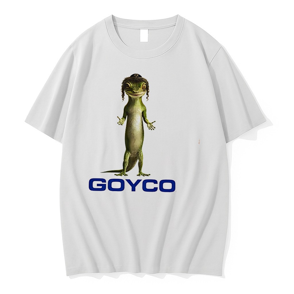 Original Goyco Geico Gecko Jews Cartoon Tee Tshirts