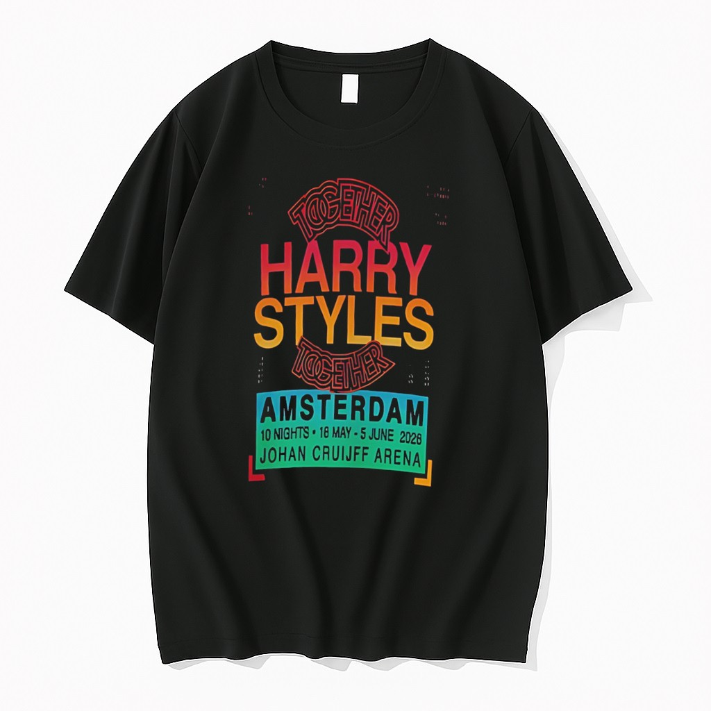 Original Harry Together Together Tour 2026 Amsterdam Tee Tshirts