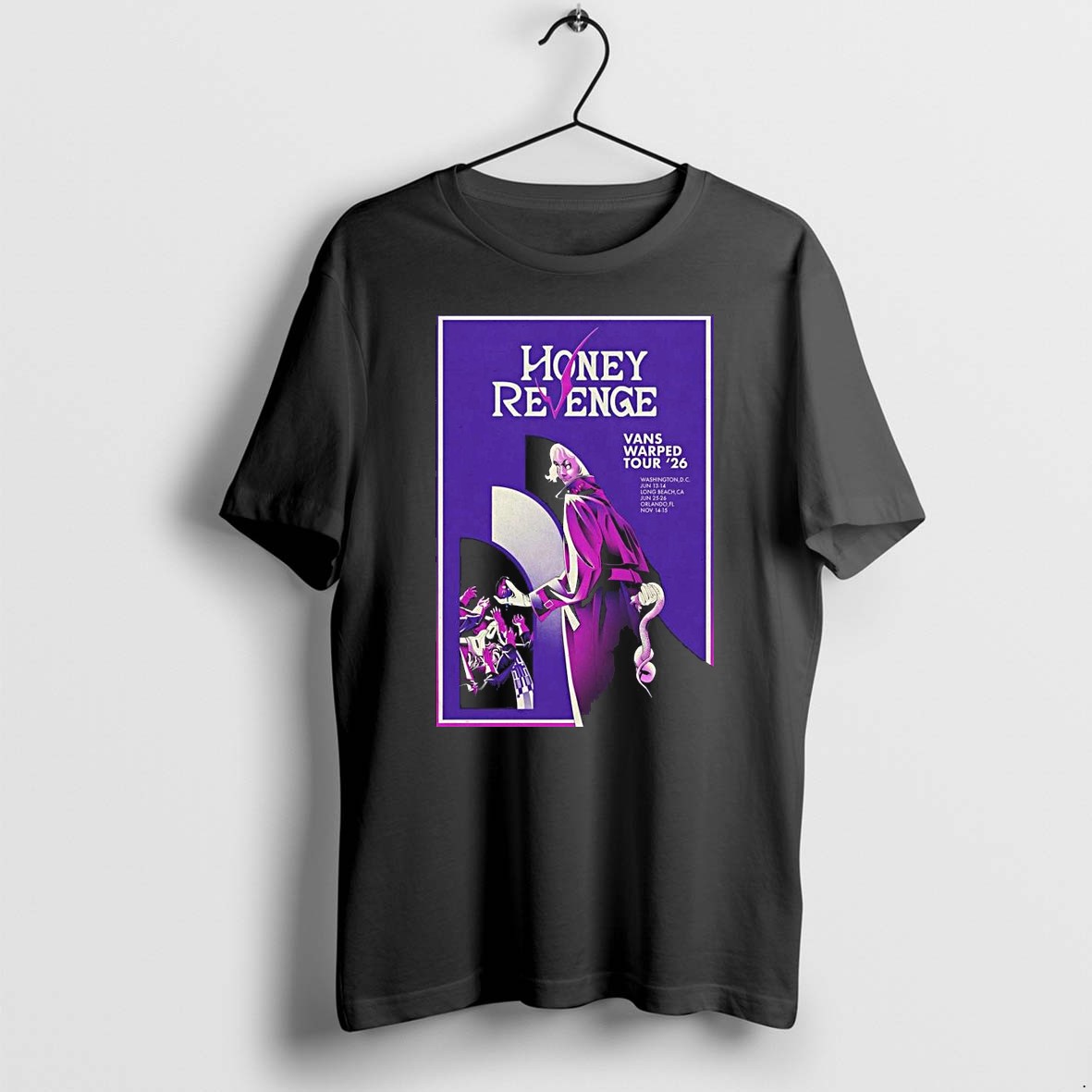 Original Honey Revenge Vans Warped Tour 26 1 Tshirts