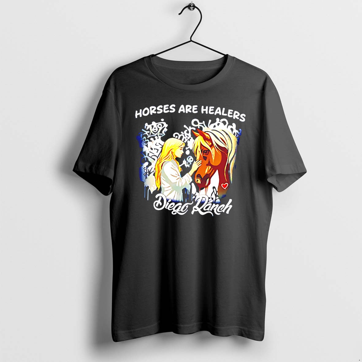 Original Horses Are Healers Died Ranch Horse Lover Tee Tshirts