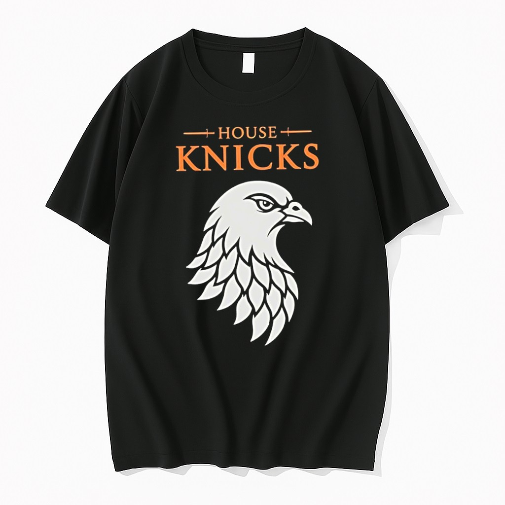 Original House Knicks Eagle Logo Tshirts