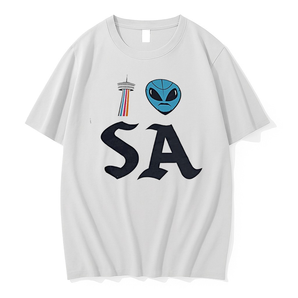 Original I Heart Alien Victor Wembanyama Sa Spurst Tshirts