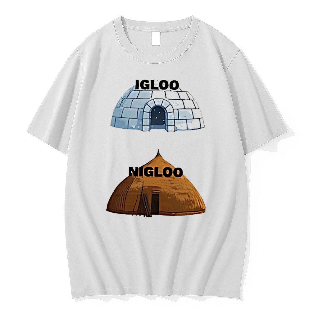 Original Igloo And Nigloo Illustration Tee Tshirts