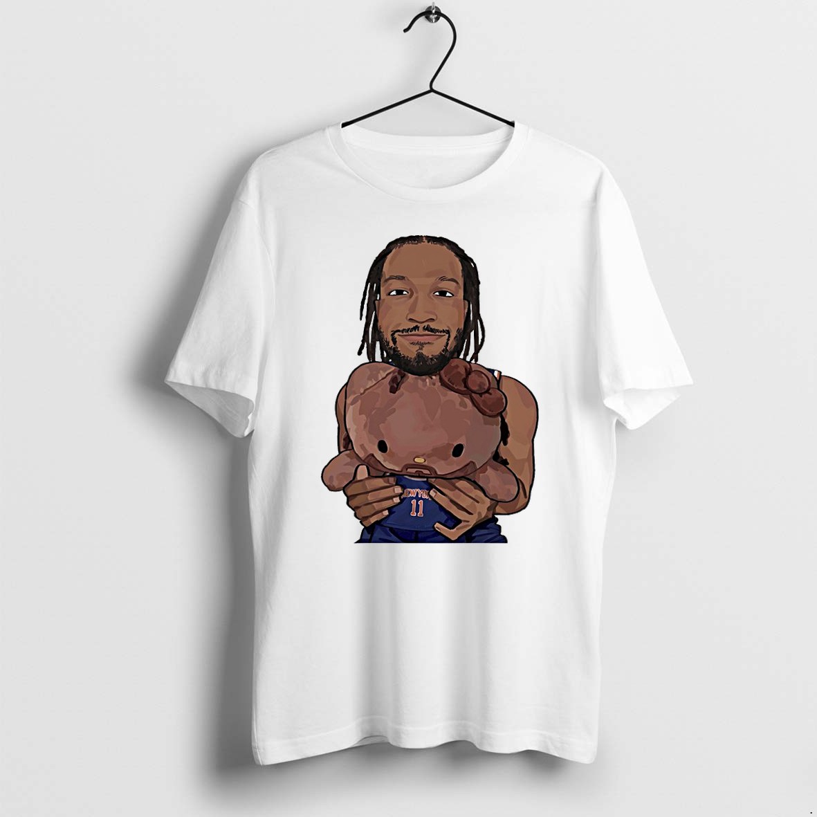 Original Jalen Brunson Hello Kitty Cartoon Tshirts