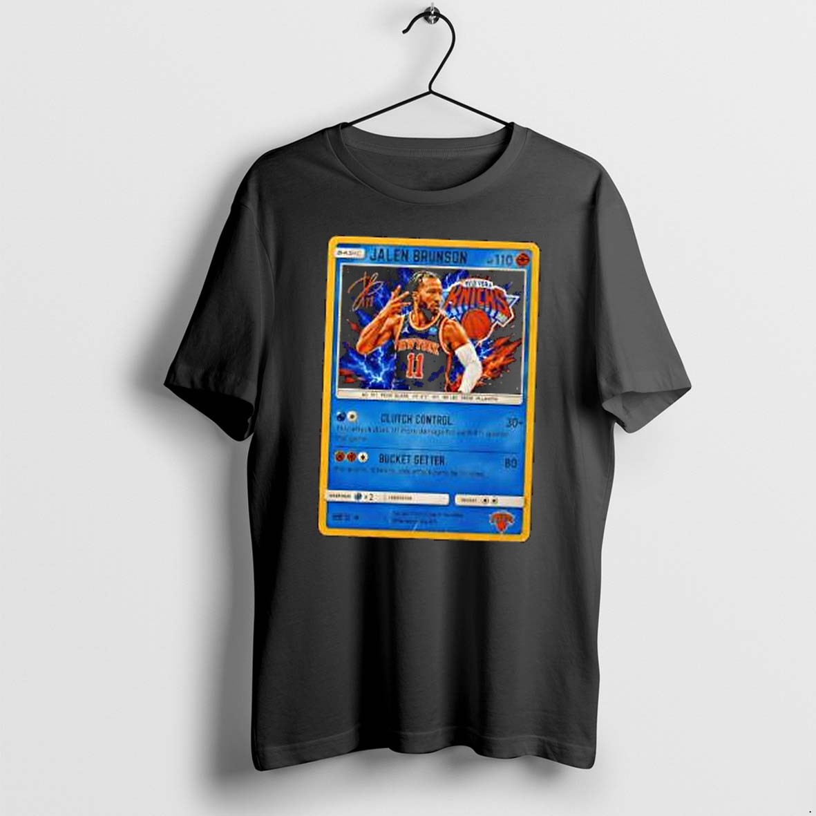 Original Jalen Brunson New York Knicks Nba Trading Card 110 Hp Tshirts