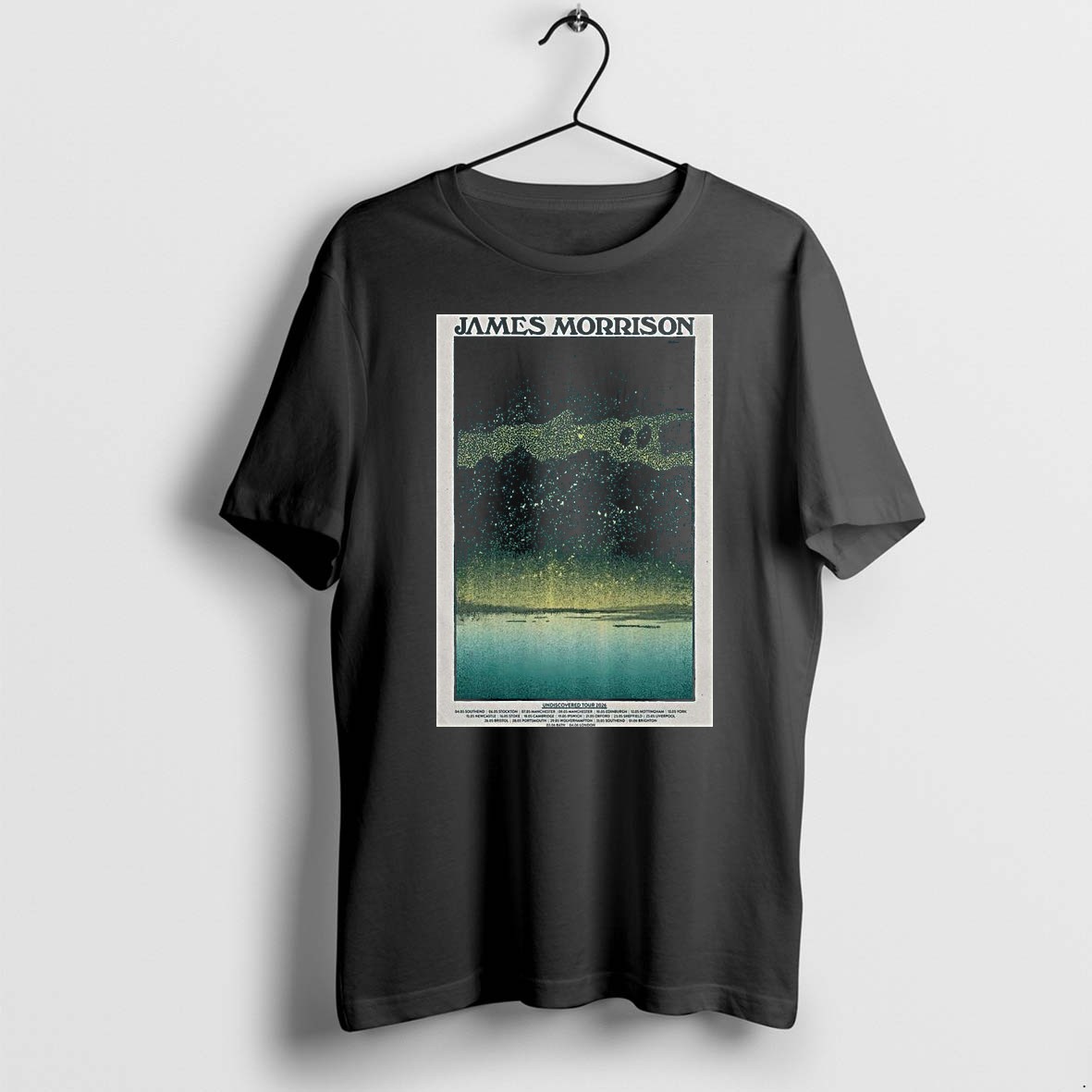 Original James Morrison Undiscovered 2026 Shows 1 Tshirts