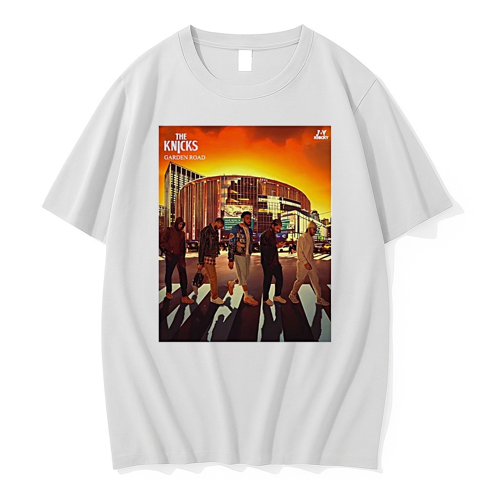 Original Jay Knicky The Knicks Garden Road New York Knicks White Tshirts