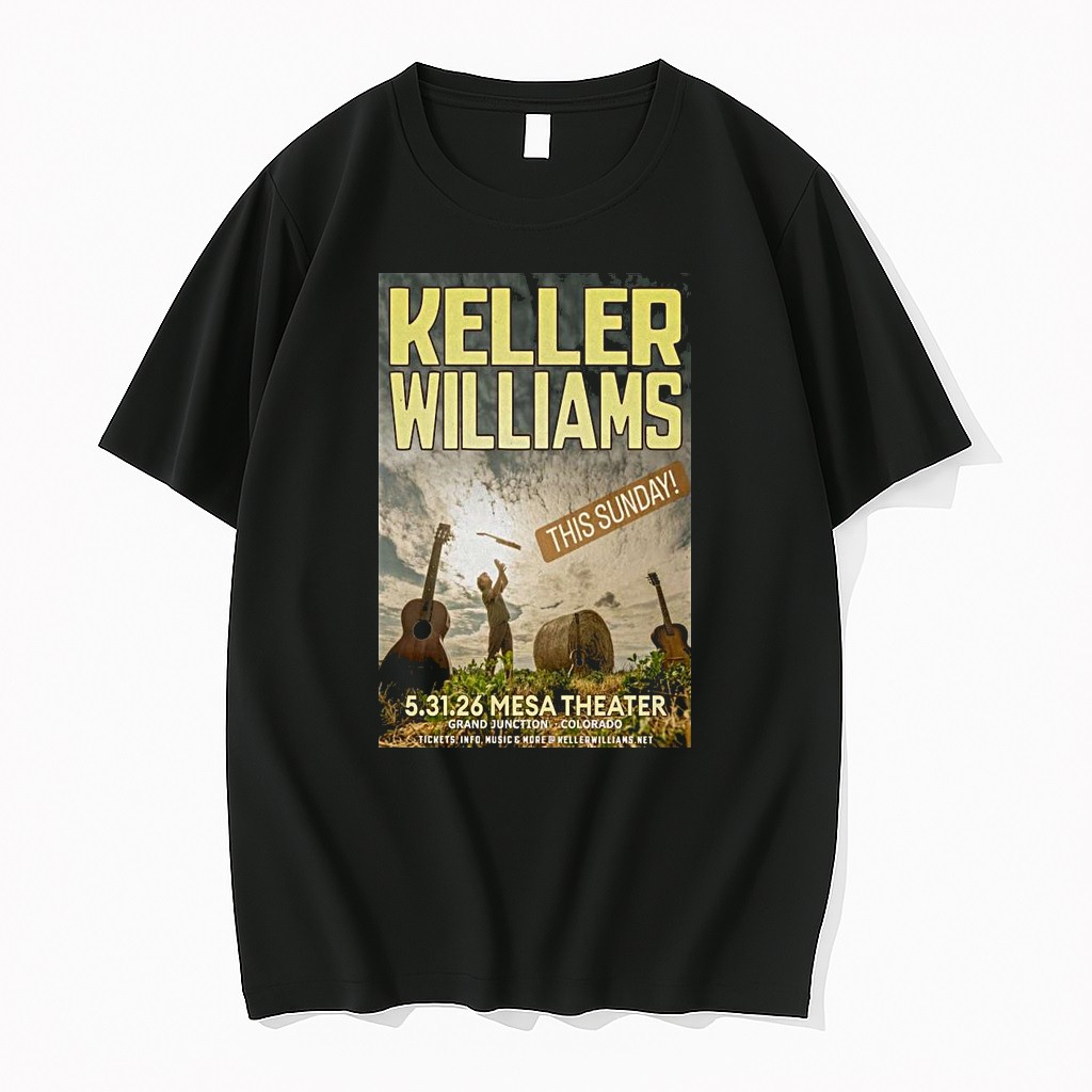 Original Keller Williams Winter Mesa Theater Tour May 31 2026 1 Tshirts