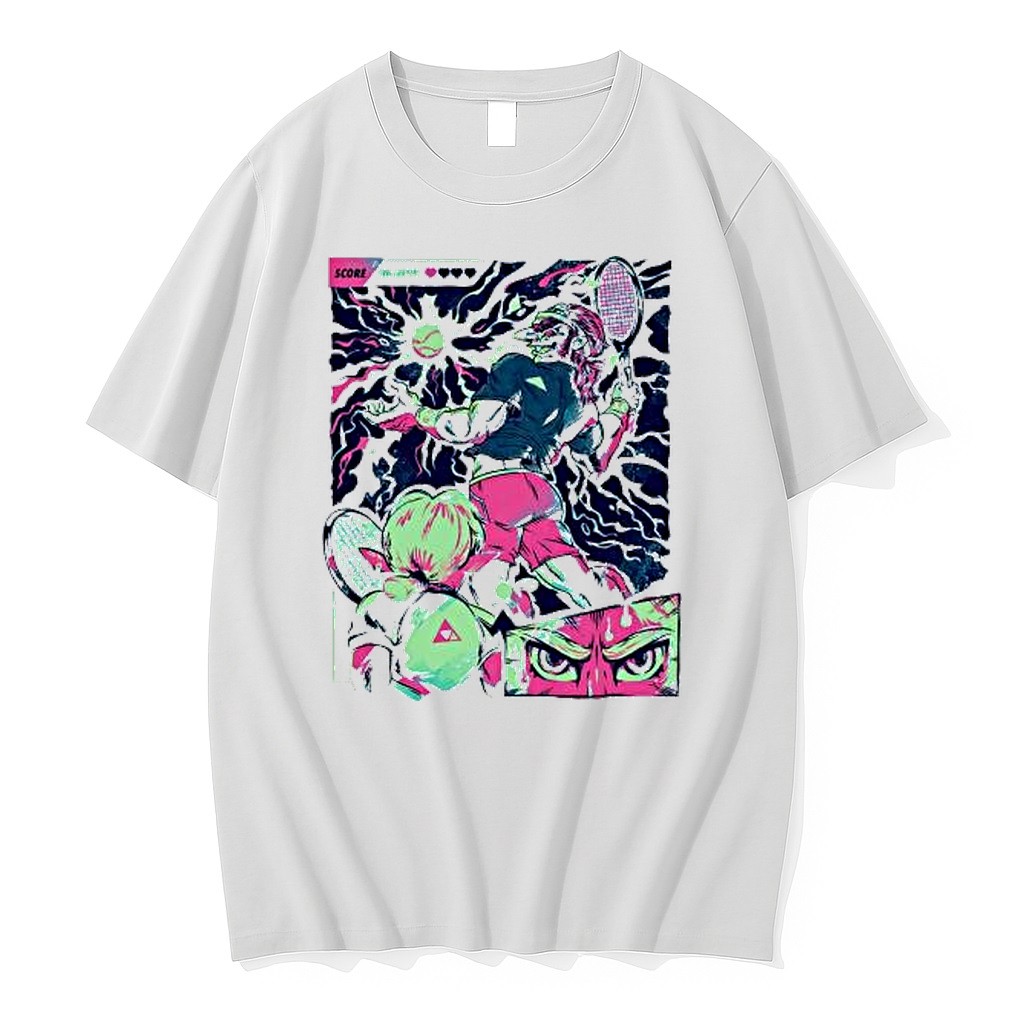 Original Link Zelda Legend Of Zelda Monster Goblin Retro Arcade Tennis Game Competition Score 40 Love Tshirts