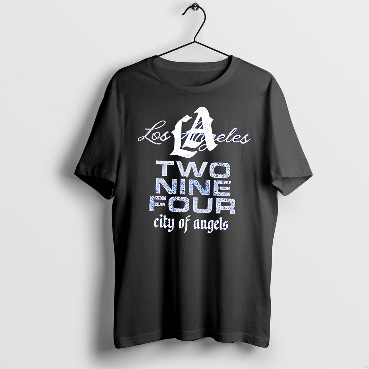 Original Los Angeles City Of Angels Two Nine Four Vintage Tee Tshirts