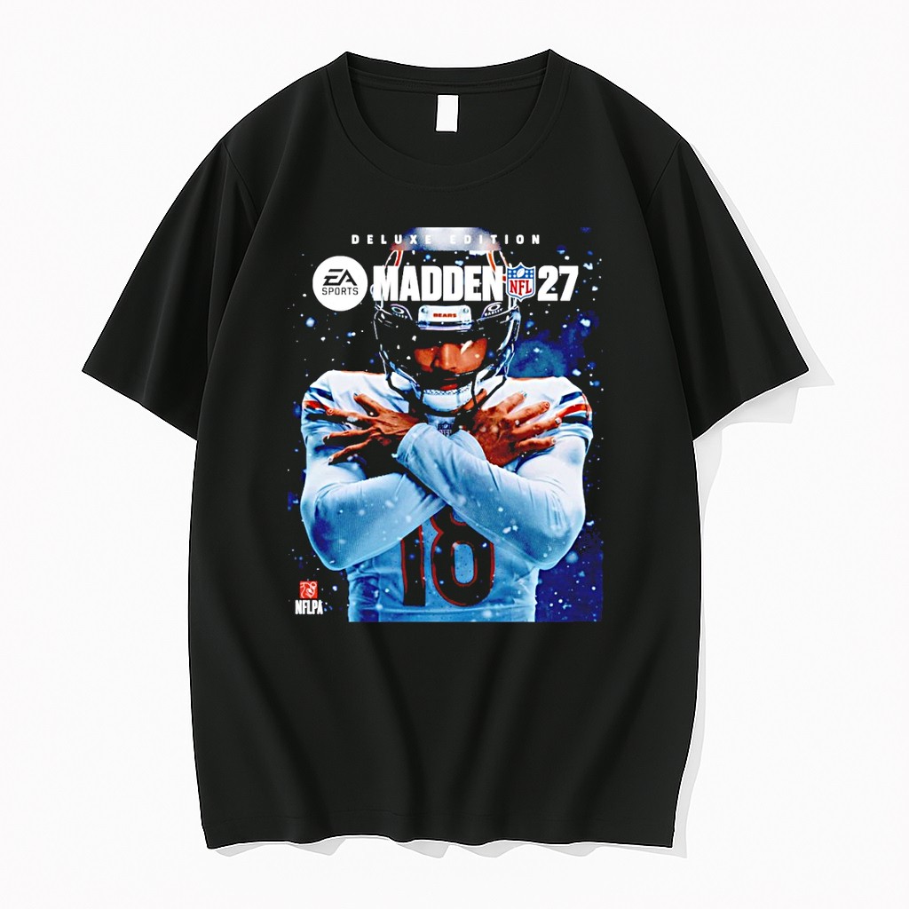 Original Madden 27 And Caleb Williams Edition Cover Tshirts