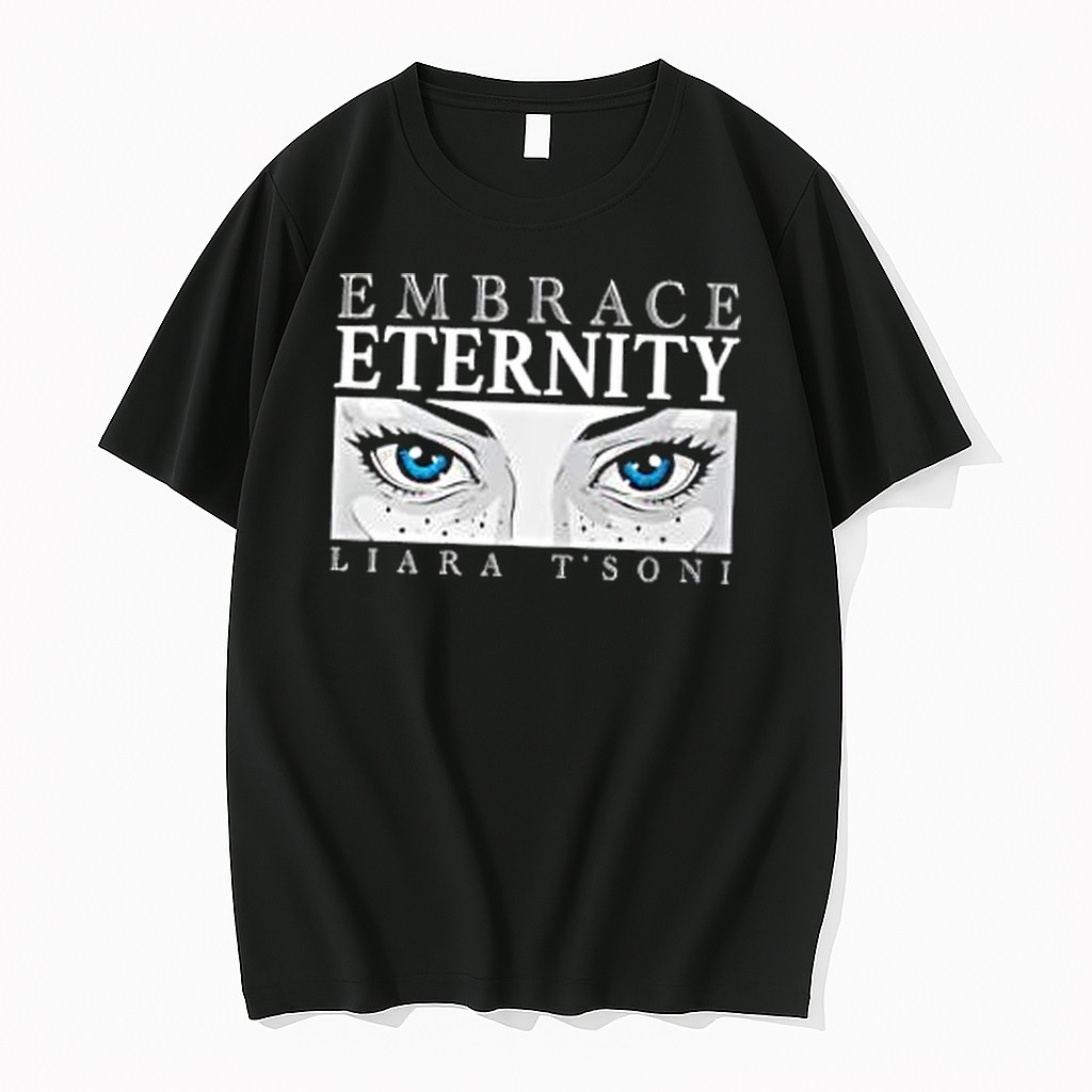 Original Mass Effect Embrace Eternity Liara Tshirts