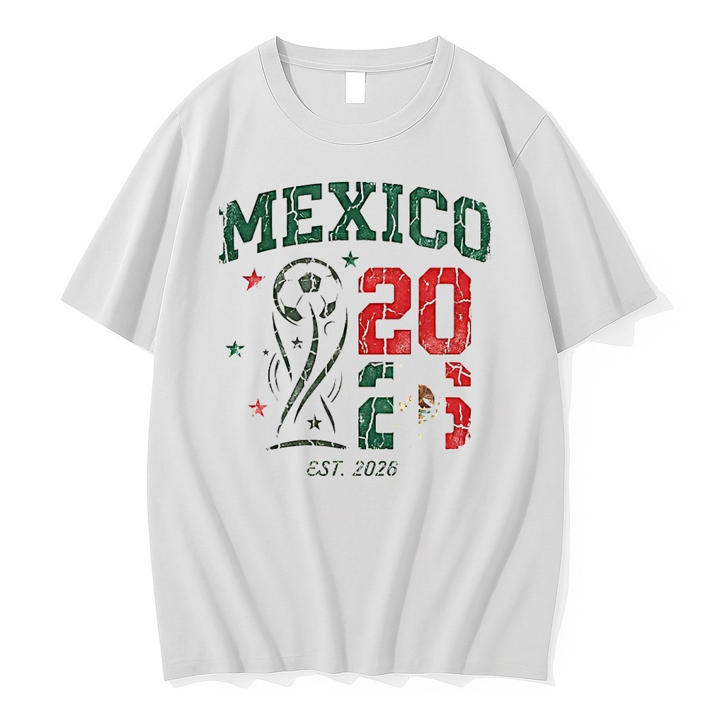 Original Mexico Soccer Trophy Celebrating The Upcoming Est 2026 World Cup Tournament Tshirts