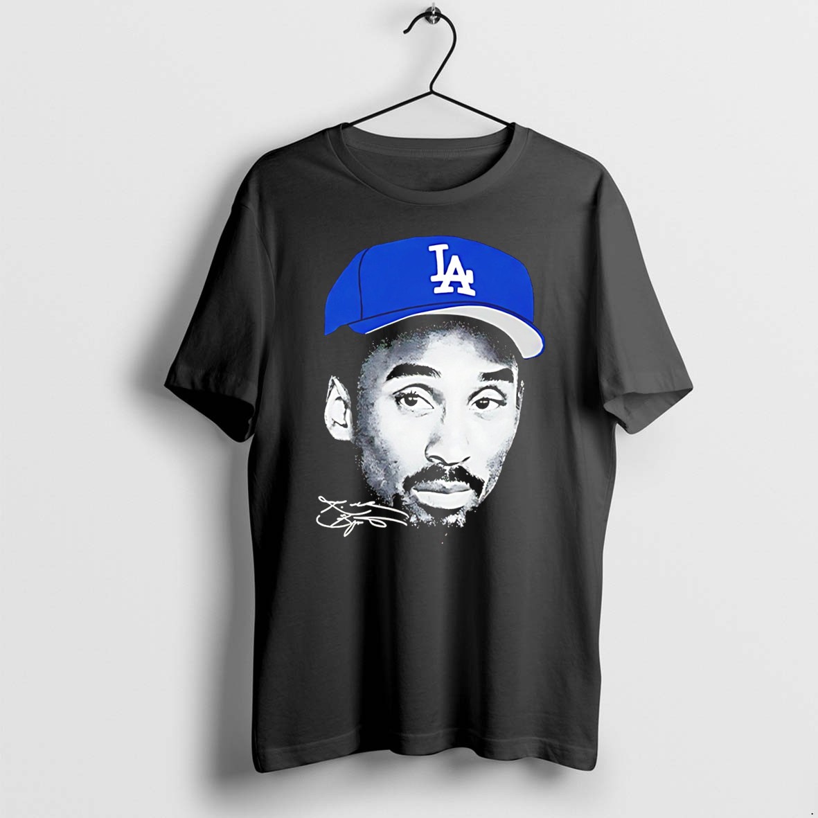 Original Myles Garrett Kobe Bryant Signature Big Head Tee Tshirts