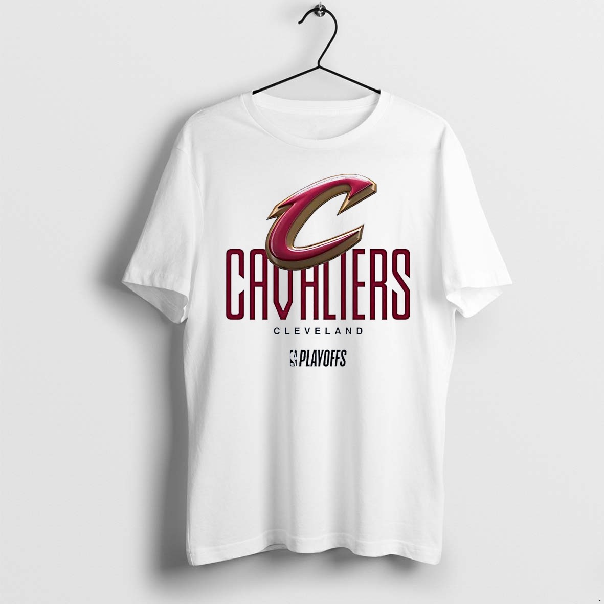 Original Nba Playoffs Cleveland Cavaliers White White Tshirts