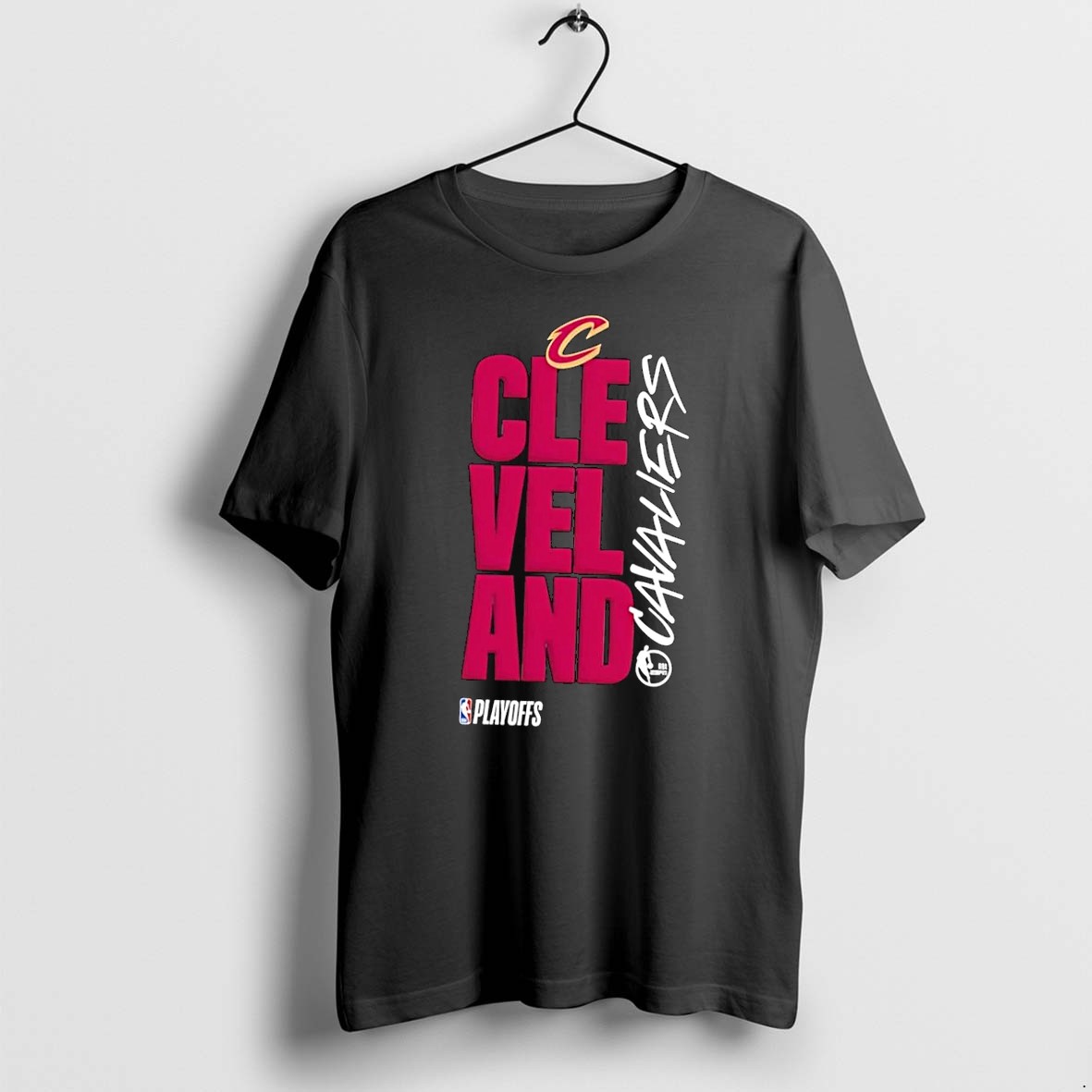 Original Nba Playoffs Cleveland Cavaliers Black Tshirts