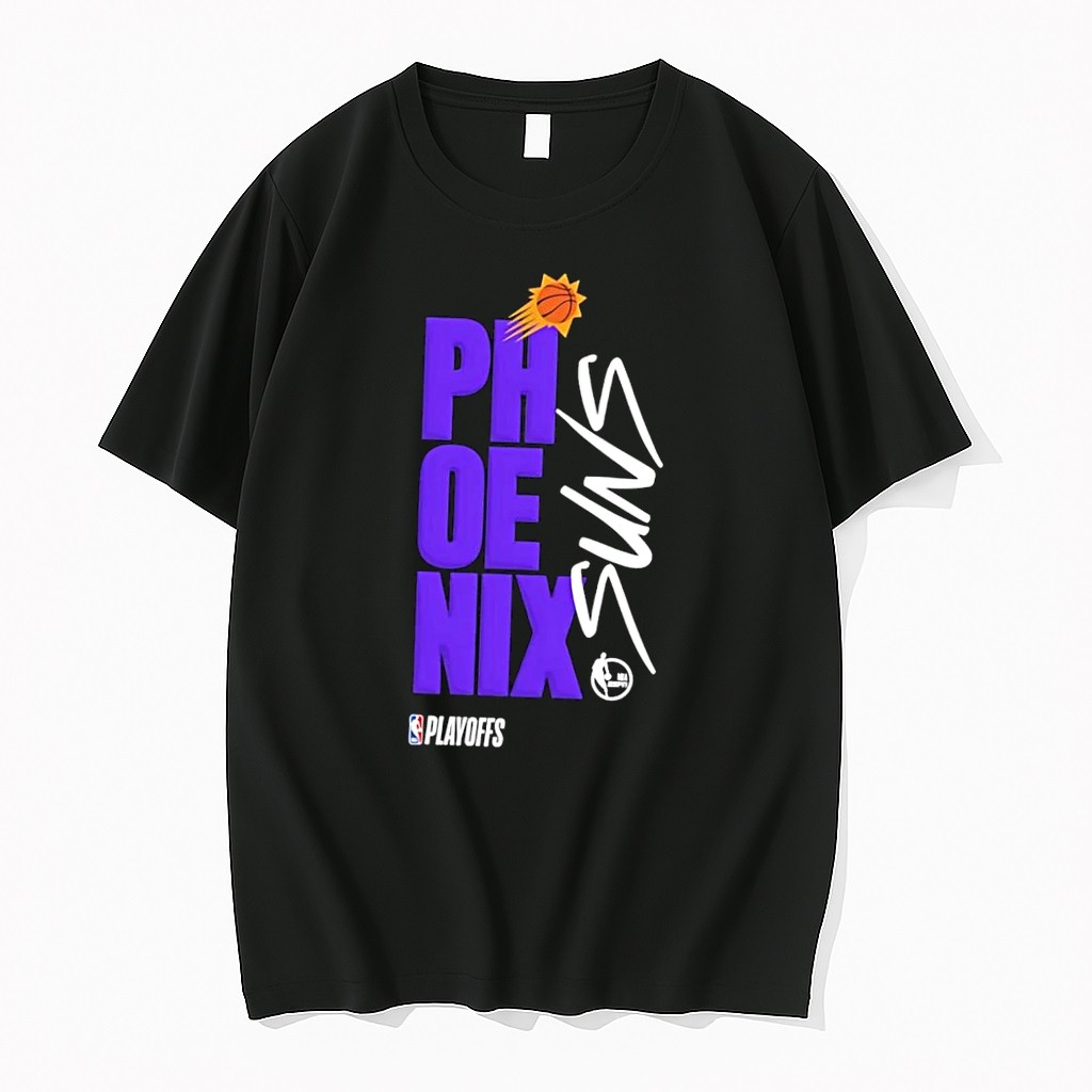 Original Nba Playoffs Phoenix Suns Black Tshirts